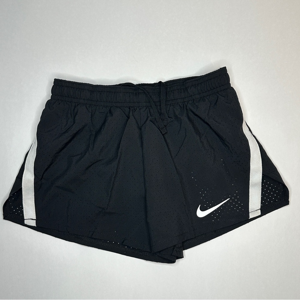 Nike Kids Dri Fit Running Shorts Black Small